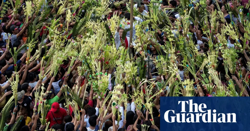 Palm sunday celebrations around the world